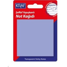 Resim Kraf Yapışkanlı Not Kağıdı 76x76 50 Yp Şeffaf Mor 7676tr 
