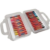 Resim Kidsmode Yağlı Pastel Boya Altıgen 24 Renk Çantalı Premium 