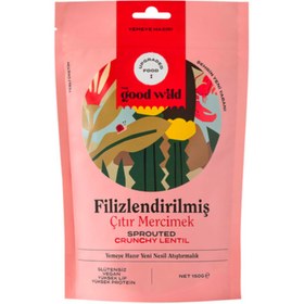 Resim THE GOOD WILD Filizlendirilmiş Çıtır Mercimek 150g 