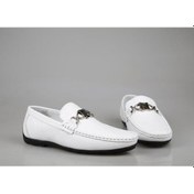Resim Hakiki Deri Beyaz Erkek Günlük Ayakkabı 21147 Beyaz 