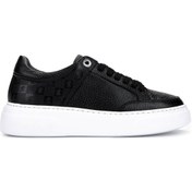 Resim Tamer Tanca Kadın Hakiki Deri Siyah Floter Sneakers & Spor Ayakkabı 04 503 Bn Ayk Y25 Sıyah Fltr Siyah 