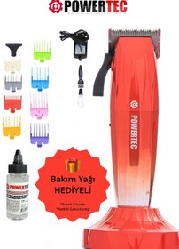 Resim Powertec TR-8800 Profesyonel Şarjlı Saç Sakal Tıraş Makinesi 
