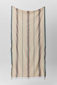 Resim Aruna Keten Peştemal - Tropik Yeşil / 90x170 cm 