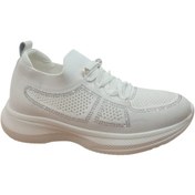 Resim Guja 25Y308 BEJ KADIN TAŞ DETAYLI SNEAKER 