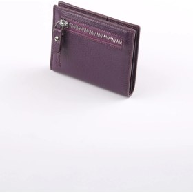Resim Ancora Leather Hakiki Deri Kadın Portföy Rfıd KORUMALI-46500 Mürdüm 