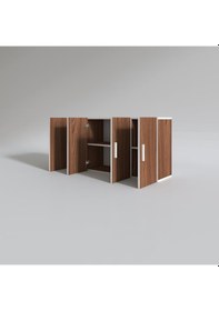 Resim Kenzlife hazır mutfak merlanda cvz 060*120*22 mutfak banyo dolabı kapaklı raflı 