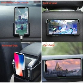 Resim Pratik Torpido Telefon Navigasyon Ve Şarj Standı Oto İç Aksesuarı 