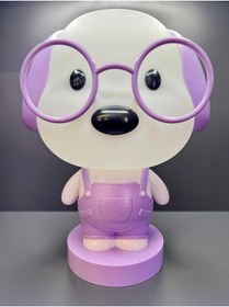 Resim Genel Markalar Köpek Model 3 Kademe Led Işık Çocuk Masa Gece Lambası-3d Galaxy Kuromi Hello Kitty Sevgili Oyuncak 