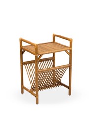 Resim babilconcept Bambu Sehpalı Gazetelik - Bal Rengi 