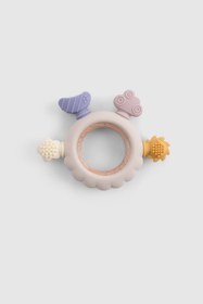 Resim Silikon Ahşap Diş Kaşıyıcı - Ahşap / Standart 