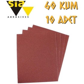 Resim Sia 1913 Su Zımparası 60 Kum - 10 Adet 