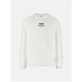Resim Guess Ryota Erkek Beyaz Aktif Scuba Sweatshirt Z5bq00kcns2-g018 Beyaz 