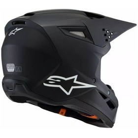 Resim Alpinestars Sm3 Youth Off-road Çocuk Genç Motosiklet Kaskı Mat Siyah 