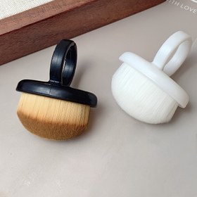 Resim 1 Adet Kaniu Yumuşak Kıllı Tırnak Tozu Fırçası - Yüzük Şeklinde, Kokusuz Nazik Temizlik ve Stil Aracı, Ergonomik Saplı, Dayanıklı Sentetik Kıllar, Tırnak Sanatı & Pedikür Bakımı, Benzersiz Yüzük Sap 