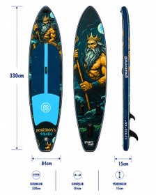 Resim Wrath Of Poseidon Şişme SUP Board / Paddle Board 330 cm 