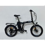 Resim Roxform R-111 Elektrikli Katlanabilir Bisiklet 15ah Shimano Altus Hidrolik Fren Alüminyum Kadro Siyah 