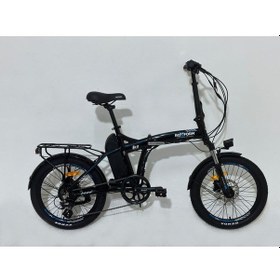 Resim Roxform R-111 Elektrikli Katlanabilir Bisiklet 15ah Shimano Altus Hidrolik Fren Alüminyum Kadro Siyah 