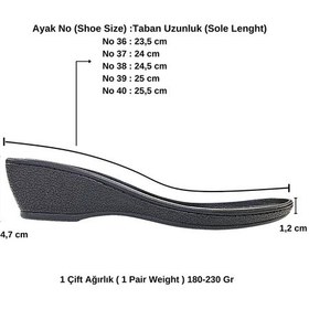Resim Foottab Örgü Ayakkabı Terlik Tabanı 56 