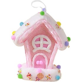 Resim Suntek Yılbaşı Ağacı Asılı Süsleme Tatlı Restoran Temalı Parti Yurt Şeker Evi Küçük 