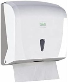 Resim Vialli K20 Z Katlı Kağıt Havlu Dispenseri Kapasite 200 Kağıt Beyaz 