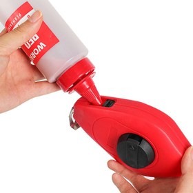 Resim WORKPRO WP329019 Çizim İpi Seti 115gr Kırmızı Çizim İpi Boyası + Mini Su Terazisi + 30M Çizim İpi 