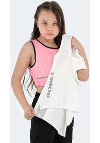 Resim Slazenger DYLAN IN Kız Çocuk Tişört Beyaz 