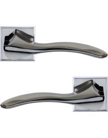 Resim Oda Kapı Kolu 1 Takım Krom Inox Sağa Sola Uygun Ön Arka Oda Kapısı 