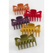 Resim Ronanna Tırpan Renkli Mandal Toka 8 cm 