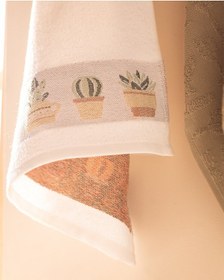 Resim Madame Coco Peyote Mutfak Havlu Seti Hvlu00000001522'li Mutfak Havlu Seti-ekru/yeşil 