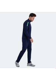 Resim Slazenger RARELY Erkek Fermuarlı Dik Yaka Cepli Lacivert Eşofman Takımı 
