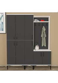 Resim Kalenderdekor1 Kalender Dekor Rose-1-3-4 Rs14 Portmanto Vestiyer Ayakkabılık 