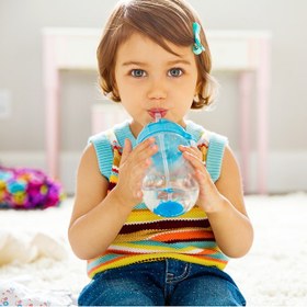Resim Munchkin Tıklama Kilitli Uçlu Alıştırma Bardağı 12 ay+ 296 ml Mavi 