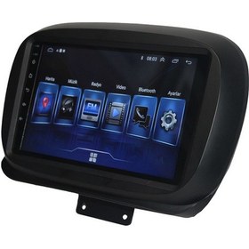 Resim Fiat 500 X- 500X 2014-2022 9 inç 4-64 GB PRO Android Carplay Multimedya 