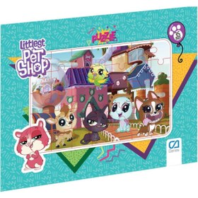 Resim NW NessiWorld CA 5018-5019 Littlest Pet Shop Frame Puzzle 35 Parça-CA Games 
