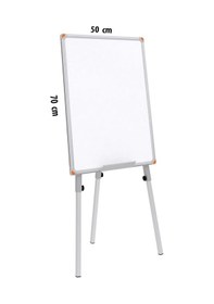 Resim Leva Teleskopik Ayaklı Beyaz Laminat Yazı Tahtası 50 X 70 Cm 5923 