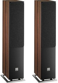 Resim Dali Oberon 5 Kule Tipi Çift Hoparlör Ceviz 