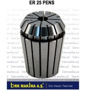 Resim BRK MAKİNA Pens Er25 12 Mm Cnc Makina Karbür Freze Tutucu 