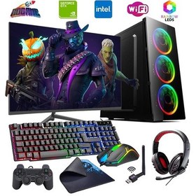 Resim Collect RKT980350 i5-3470 16 GB 1 TB SSD 4 GB GTX1050Ti 24" Free Dos Masaüstü Oyuncu Bilgisayarı 