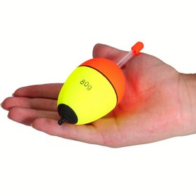 Resim Sougayilang 5 adet Luminous Balıkçılık Balonu - Yüksek Görünürlüklü EVA, İki Renkli Kırmızı ve Yeşil, Karp ve Crucian Karp için Büyük Karın Topu, Gece Balıkçılığı ve Uzun Atış için İdeal 40g/60g, Balıkçılık Yemi, Canlı Tasarım, Dayanıklı Yapı 