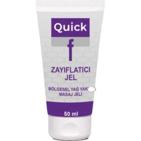 Resim Buğz Quick F Gel Bölgesel Yağ Yakımını Destekleyen Inceltilmiş Selülitinizin Yeni Sırrı Hızlı Jel 50 ml 