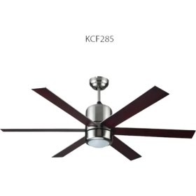 Resim Vanti KCF-285 48 Inç (122 Cm) Tavan Vantilatörü - Nikel ve Ahşap Görünüm 
