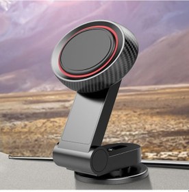Resim Ally Mıknatıslı Araç Telefon Tutucu Cam Ve Torpido Üstü (344010856)-Siyah 