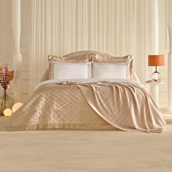Resim Bride Carina 80 Tel %100 Pamuk 8 Parça Evlilik Paketi Gold 