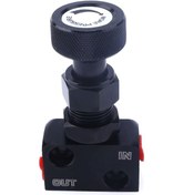 Resim Araba Fren Önyargısı Oranlama Valfi Basınç Regülatörü Siyah 