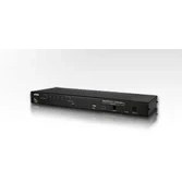 Resim 8 Port Ps/2-Usb Kvmp™ (Keyboard/Video Monitor/Mouse) Periferi Switch, 1 Portlu Usb (1.1) Hub, Osd Fonksiyonlu, Kabin Tipi, Kvm Bağlantı Kablosu İlave Olarak Temin Edilmelidir 