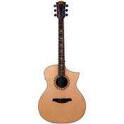 Resim Bromo BAA4CE Cutaway Elektro Akustik Gitar (Natural) 