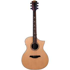 Resim Bromo BAA4CE Cutaway Elektro Akustik Gitar (Natural) 