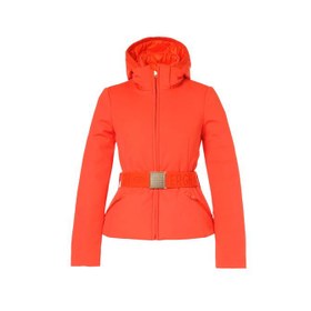 Resim Goldbergh Giselle Faux Border Kadın Turuncu Kayak Ceketi 