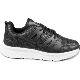 Resim Jump 27878 Siyah - Beyaz Kadın Sneaker Günlük Spor Ayakkabı 