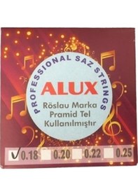 Resim Alux Alx018P Pramid Kısa Sap Bağlama Teli 0.18 